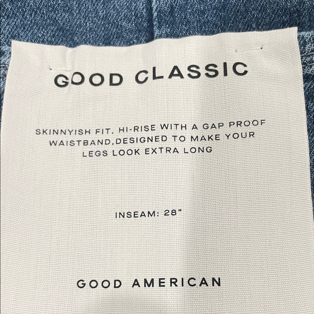 Good American High Rise Blue Jeans - Picture 7 of 8